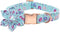 Dog Collar with Flower, Summer Fruit Adjustable Dog Flower Bow Collar for Medium Dogs, Cute Durable Pet Collar