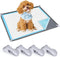 phepetroll Dog Pee Pad Holder, Dog Potty Tray Silicone Puppy Pad Holder Tray