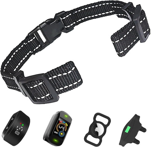 Replacement Collar Strap for Shock Collar, Adjustable Reflective Nylon Collar Strap for Dog Training Bark Collar E