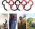 ChUmta 2PCS 2.36*Width: 2.16*Diameter: 1.7, Aluminum Carabiner Ear Mouse Ring, Caribeener Clips, Spring Snap Hook