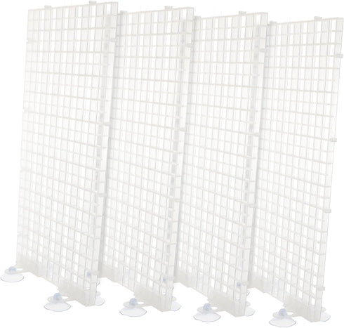 Aquarium Supplies Set, Filter Panel, Lid, Fish Tank Bottom Divider Grid, Isolate Board