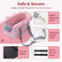 Jaoul Dog Car Seat for Small Dogs - Fully Detachable with Adjustable Straps Center Console Dog Car Seat - Comfortable
