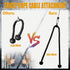 KORIKAHM Long Tricep Rope, 47-63 Inch Cable Attachment for Home Gym Pulley System