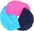 Honbay 3PCS Solid Color Swim Cap Swimming Hat for Kids and Adults (Not for Long Hair)