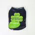 Fitwarm Happy St Patricks Day Dog Clothes, Summer T-Shirt for Small Dogs, Lightweight Cotton Pet Outfit (Black, Green,