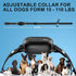 Dog Shock Collar with Remote, Electric Dog Training Collar, Rechargeable E-Collar with 4 Training Modes, Security Lock