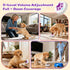 28 (0-115dB) ChunHee Dog Door Bells - Dog Potty Training Bell with Ringtones & Adjustable Volume | Chew-Proof Dog