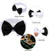 4 Pieces Adjustable Pet Bow Tie Costume for Small Dogs and Cats, Formal Grooming Ties, Party Accessories