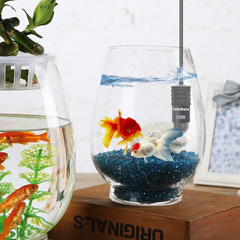 YukiHalu USB Powered Aquarium Heater, 10W Adjustable Mini Heater for 0.5-1 Gallon Tank with LED Display
