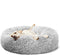 HACHIKITTY Calming Donut Dog Beds for Medium Large Dogs, Indoor Calming Beds, 30''