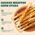 30 M-PETS Chicken Wrapped Dog Treats pcs Rawhide Chews Sticks, Puppy Training Treat, Snacks for Small and Medium Dogs