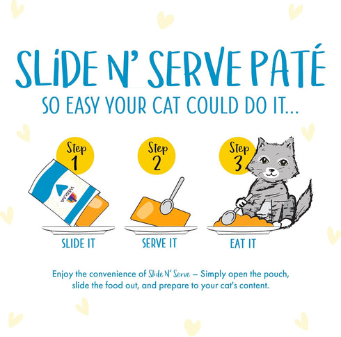 B.F.F. PLAY - Best Feline Friend Paté Lovers, Aw Yeah!, Chicken Cherish with Chicken, 3oz Pouch (Pack of 12)