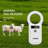 134.2KHz/125KHz 15 11784/11785) Yanzeo Pet Microchip Reader Digits Pet Microchip Scanner for Dogs Cats FDX-B (ISO