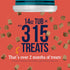 100% 14 oz ~315 50% Stewart Beef Liver Dog Treats, Tub, Pieces, Freeze Dried Raw, Single Ingredient, Protein Training
