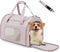 Soft Pet Carrier for Cats and Dogs, Airline Approved Travel Carrier for Pets Up to 20lbs, Collapsible Design (Pink)