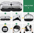 Jhua Pet Playpen for Small Animals, Portable Chicken Run with Detachable Bottom and Cover, Foldable Chicken Coop Indoor