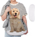 Ownpets Pet Sling Carrier, Fits 15 to 25lbs Extra-Large Dog/Cat, Reversible Hands-Free Bag for Outdoor Travel
