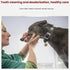 Generic Harmless 94cm Pet Dog Bite Teether Cotton Rope Five Knot Large Dog Teeth Cleaning Deodorizing Anti-Tear Home