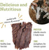 100% 3.5 oz 1 Pack Farm Hounds - Beef Jerky - Premium Natural Jerky for Dogs - Made from Humanely Raised Cattle