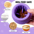 Frozen Treat Dispensing Dog Toy, Long-Lasting Interactive Puzzle Toys for Dogs, Stuffable Dog Enrichment Lick Treat Toy