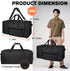 130L Goloni Heavy Duty Large Duffle Equipment Bag,Catchers Gear Bag with Shoe Compartment,Baseball Duffle Bag