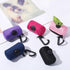 Rooyar Dog Poop Bag Dispenser Hangable MeshFabric Pet Poop Bag Holder Practical Trash Bag Dispenser For Pet Walking