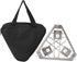 Foldable Gas Stove Pot Rack, Outdoor Stove Bracket, Camping Pot Stand, Foldable Triangle Stand for Cooking