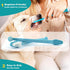 uyiixoxo 360-Degree (9 Pack) Dog Toothbrush Kit, Finger Three-Sided Design, Non Slip Dual Head Dog Toothbrush, Easy
