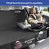 900D 3 ALLANSING Upgraded Heavy Duty Dog Back Bench Seat Cover, Car Seat Protector, Fits Full Size Trucks, Seatbelts
