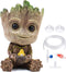 TEEMO Aquarium Groot Air Bubbler Decorations, Resin Brown Air Bubbler for Fish Tank