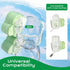 Hamster Water Bottle Holder - Magnetic & Repositionable, Adjustable Base for Hamster Cage, Secure Magnetic Mount, Easy