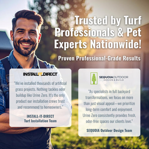 Urine Zero 1 Pet Odor Eliminator Ready-to-Use Gallon | Powerful Bio-Enzyme Cleaner for Dog & Cat Urine Smell on