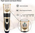 Dog Grooming Kit Clippers - Low Noise, Electric Quiet, Rechargeable, Cordless for Thick Coats, Suitable for Dogs & Cats