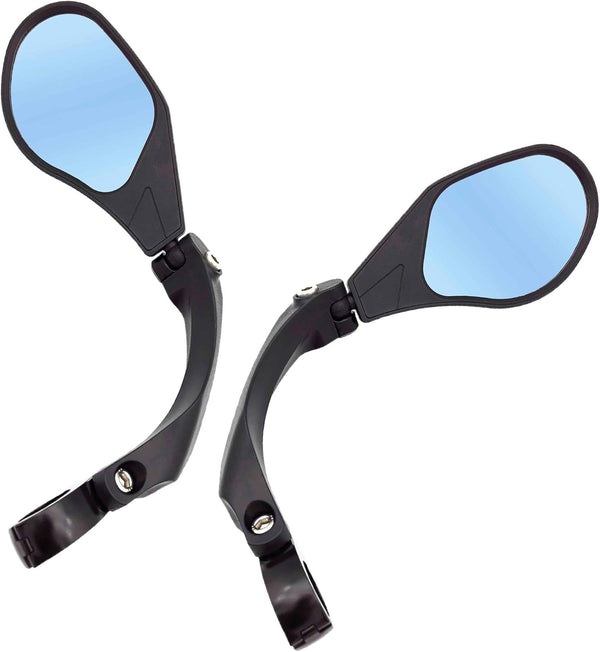 Hafny New Handlebar Bike Mirror, HD Blast-Resistant Glass Lens, HF-MR088LS (Left)