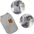 YAODHAOD 100% Cotton Dog Shirt, Lightweight Pet T-Shirts for Medium Small Dogs (2pack) (M)