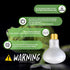 2 Pack 75W Reptile Heat Lamp Bulbs - UVA Basking Spot Soft Sun Light for Bearded Dragon & Reptiles, White