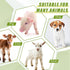 7 10 338.18oz Threlaco Pacifier Small Animal Milk Feeder L / Puppy Lamp Goat Milk Feeder Farm Water Bottle Dispenser