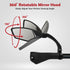 Hafny HF-MR095 New Handlebar Bike Mirror, HD Blast-Resistant, Adjustable Rotatable Rearview Bicycle Mirror