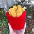 TONBO Happy Chow Combo, Squeaky Plush Cute Dog Toys, Burger, Fries, Soda