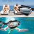 Swim Goggles for Men Women - No Leaking with Nose Clip, Earplugs, Swim Cap and Case