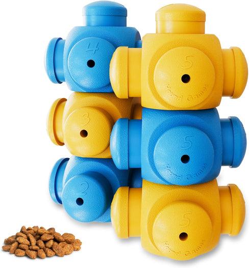 Dog Puzzle Toys for Boredom, 6 Pack IQ Mental Enrichment Toys for Smart Medium to Large Dogs, Chew & Treat Dispensing