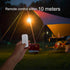 Portable 1500LM LED Camping Lantern, 10000mAh Rechargeable Power Bank, IPX4 Waterproof Tent Light for Camping