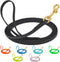Viper Biothane Working Tracking Lead Leash, Long Line for Dogs, Black, 1/2" x 15ft