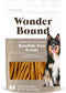 Amazon Brand Wonder Bound Peanut Butter Flavor Dog Twist Sticks, 55 Count, Rawhide Free, 12 ounce