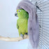 Corner Fleece Bird Blanket for Cage, Cozy Snuggle Hut Warm Bird Nest House Bed for Parrots, Small Conures, Lovebirds