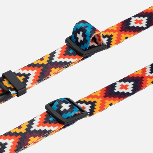 Purple Geometric Dog Collar - CollarDirect for Small Medium Large Dogs with Quick Release Buckle, Adjustable