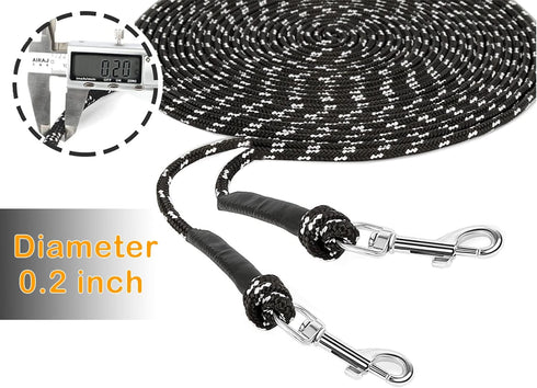 Extra Long Cat Leash for Yard, Lightweight Outdoor Long Lead for Rabbits, Kittens, Puppies, and Small Animals