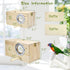 Parakeet Nesting Box, Natural Pine Bird Nest for Cockatiel, Lovebirds, Budgie, Conure Parrot with Detachable Wooden