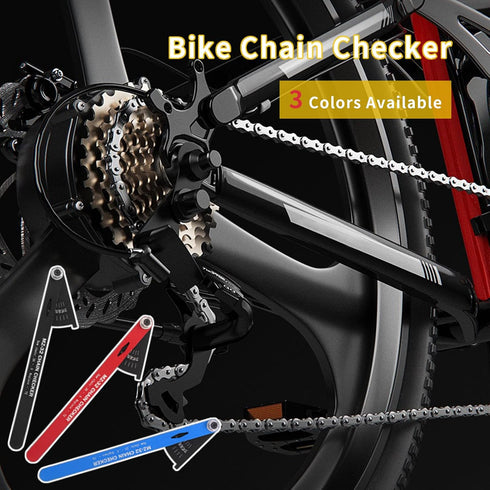 Gugxiom Bike Chain Checker, Aluminum Alloy Tool for Detecting Chain Length and Angle, Compatible with Most Chains