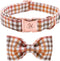 Elegant Little Tail Dog Collar with Bow, Comfortable Adjustable Bowtie Dog Collar for Small Medium Large Dogs and Cats